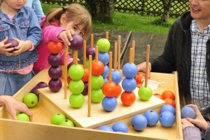 Morpion géant 3D couleurs