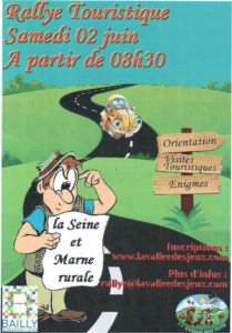 Lire la suite à propos de l’article Rallye touristique